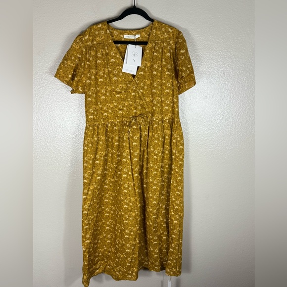 Christy Dawn The Dawn Dress in Goldenrod - Picture 2 of 12